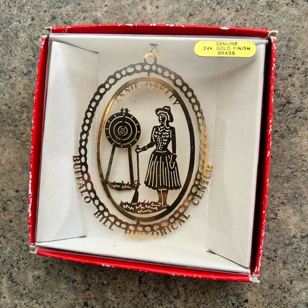 Annie Oakley Christmas Ornament, [Buffalo Bill Historical Center] NWT, NIB